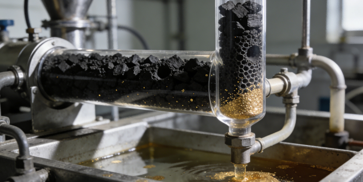 Extract Gold with Activated Carbon Extract Gold with Activated Carbon